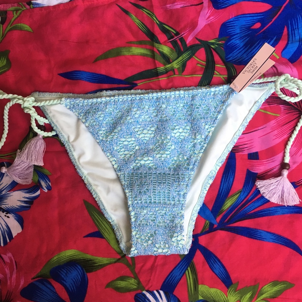 Victoria’s Secret bathing suit bottom.